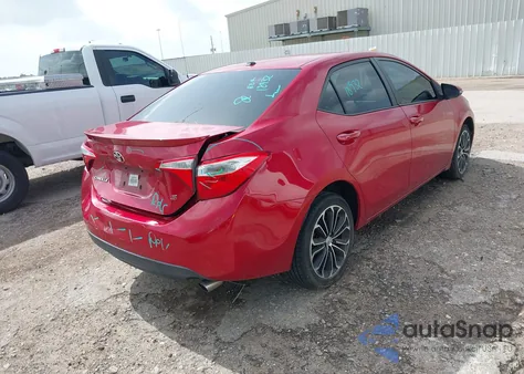 2014 Toyota Corolla S Plus from USA, damaged, VIN 2T1BURHE3EC076830